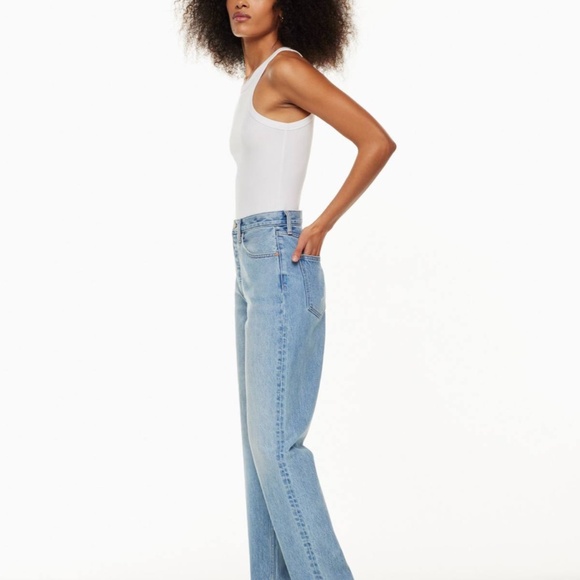 Denim Forum The '90s Boyfriend Hi-Rise Loose Jean - Size 28 - Picture 3 of 4